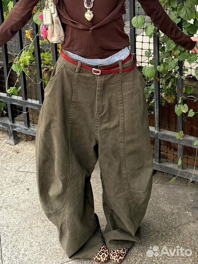 Широкие штаны y2k