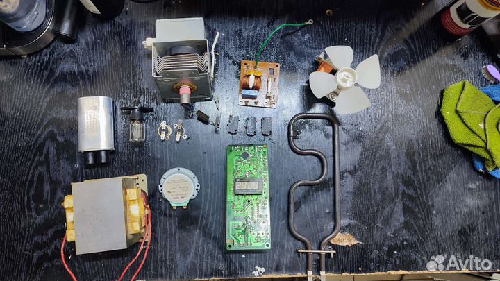 Запчасти свч