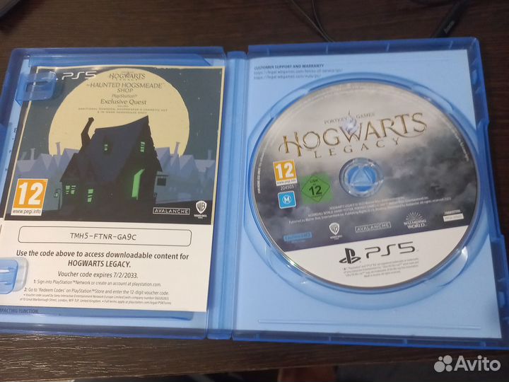 Hogwarts legacy ps5 диск
