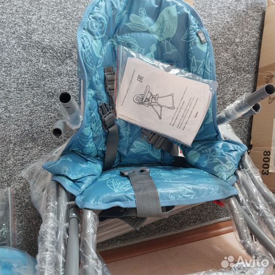 Стульчик для кормления babyton зеленый