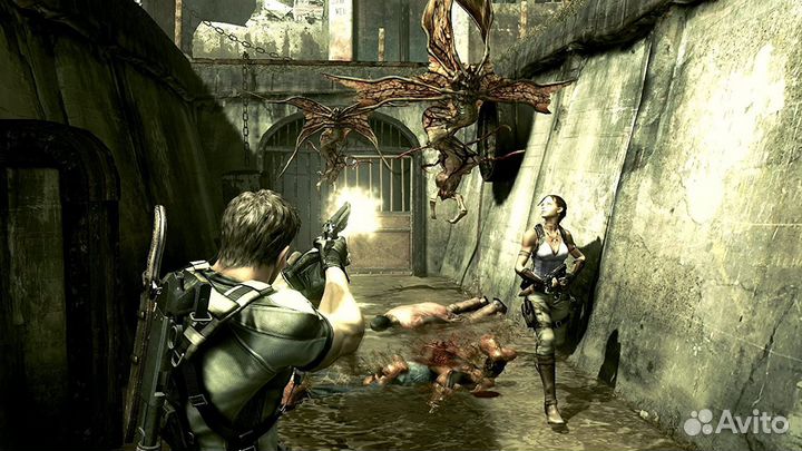 PS4 диск Resident Evil 5,абсолютно новый,запечатан