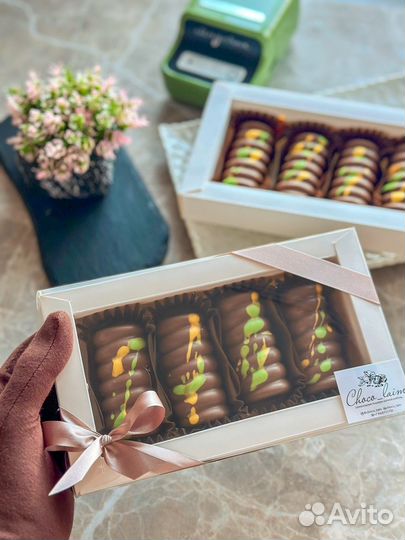 Батончики спиральки с дубайской начинкой