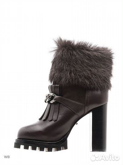 Ботильоны зимние