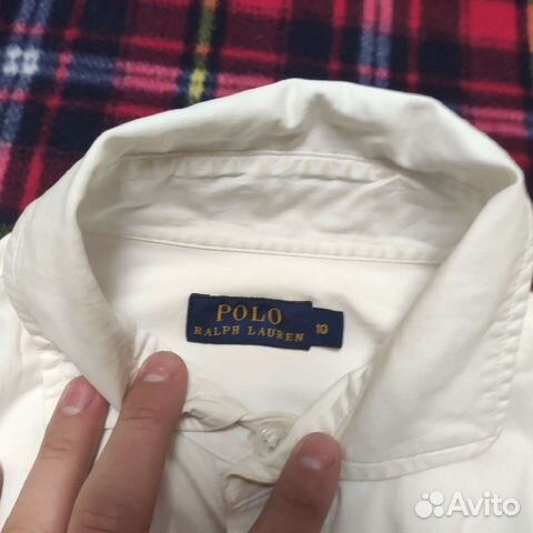 Ralph lauren рубашка