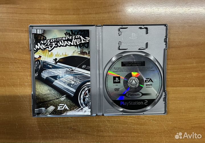 PS2 NFS Need for Speed Most Wanted (Platinum)