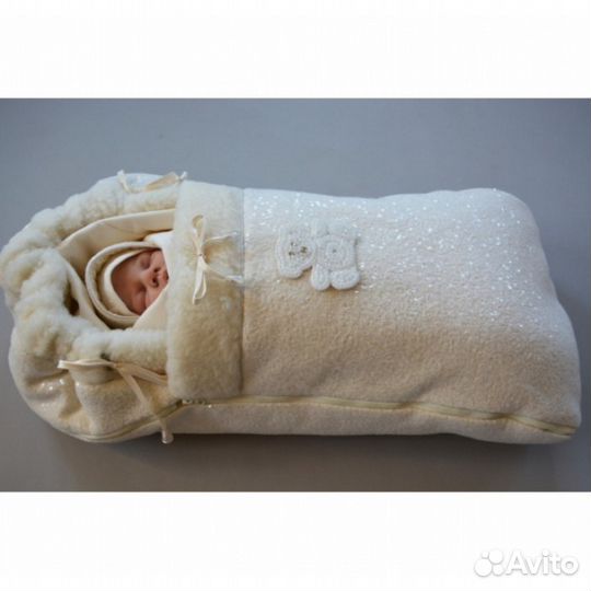 Комплект на выписку и не только Chepe Teddi-merino