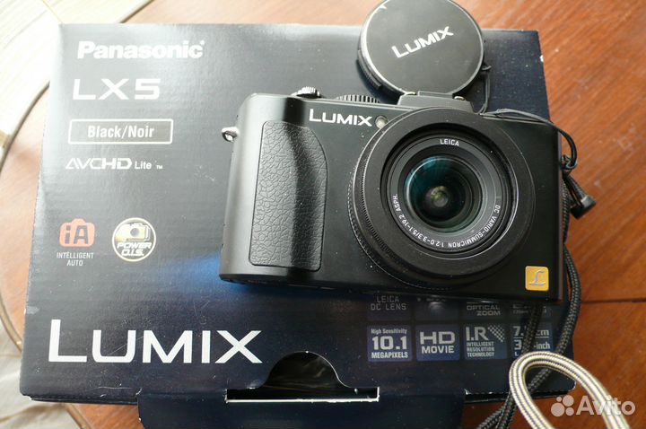 Panasonic LX5 (полный комплект в коробке в идеале)