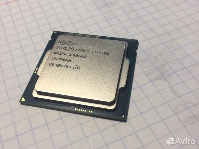 Процессор intel core i3-4160