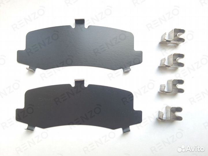 Пластины противоскрипные колодок (комплект) renzo