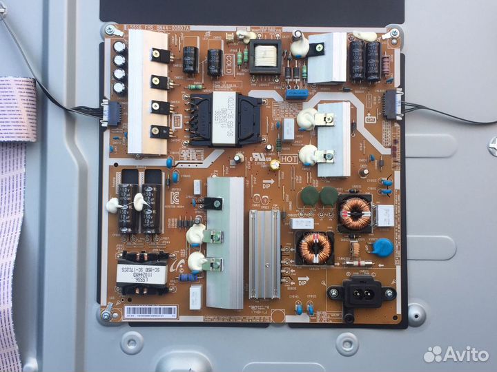 Запчасти для ЖК тв Samsung ue55mu6100