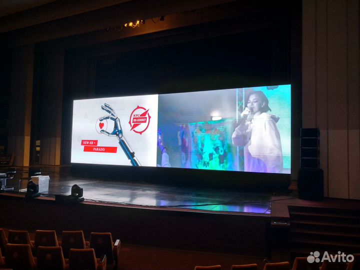 Аренда Экрана, Телевизоров, ЖК-панелей, Видеостен