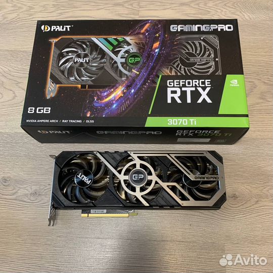 Видеокарта RTX 3070TI 8GB Palit GamingPro
