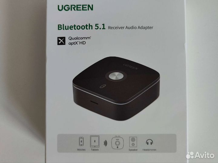 Bluetooth aux аудиоприемник Ugreen, rca