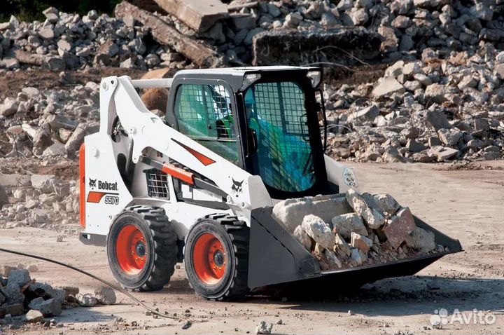 Услуги мини погрузчика bobcat
