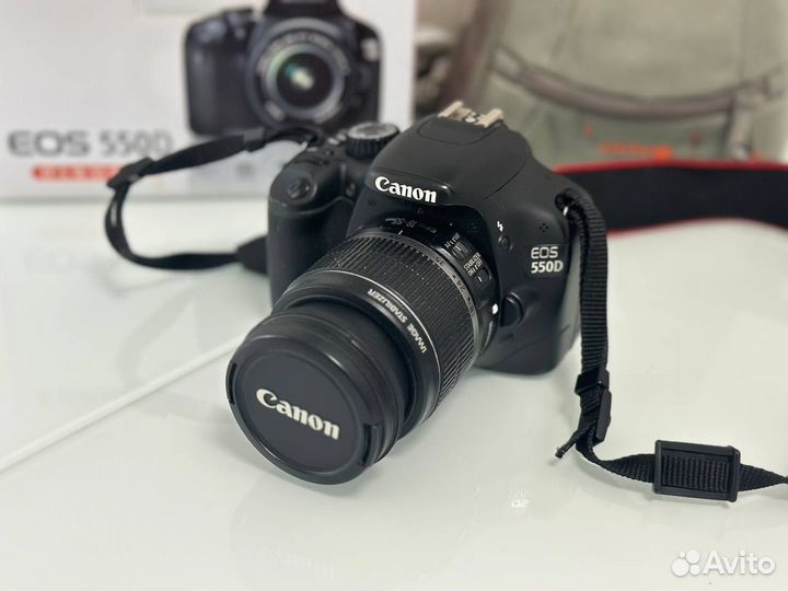 Зеркальный фотоаппарат canon eos 550d
