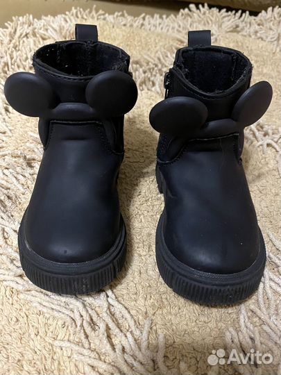 Zara Mickey mouse ботинки