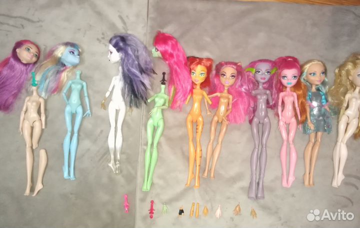 Куклы монстер хай пакетом лот