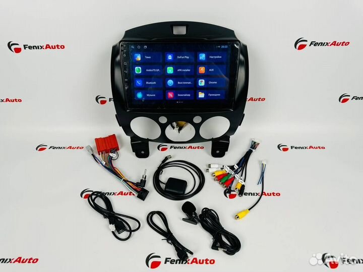 Магнитола Mazda 2 / Demio Android 2-32 Гб