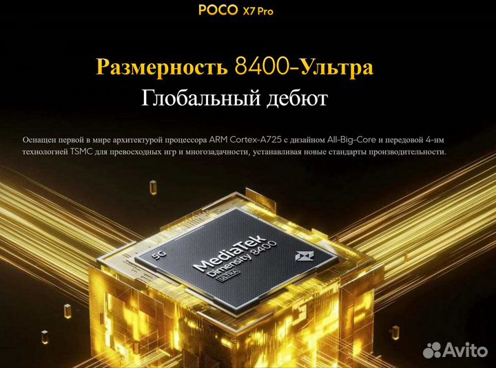 Xiaomi Poco X7 Pro, 12/256 ГБ