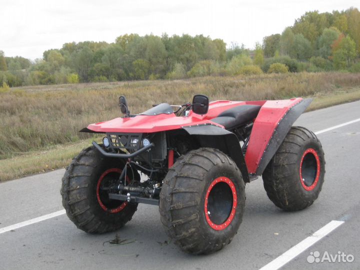 Квадроцикл-снегоболотоход