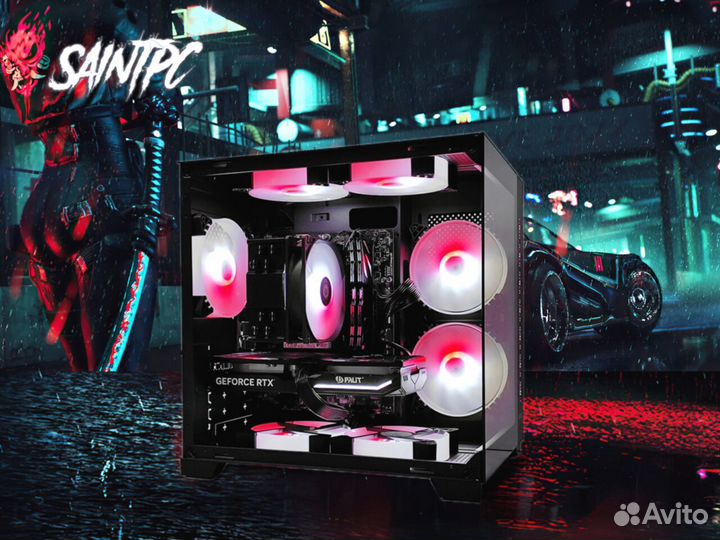 Игровой пк на видеокарте RX и i3