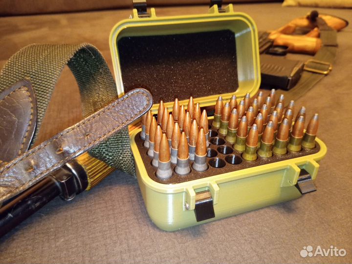 Бокс, кейс для патронов 308 win. на 50 патронов
