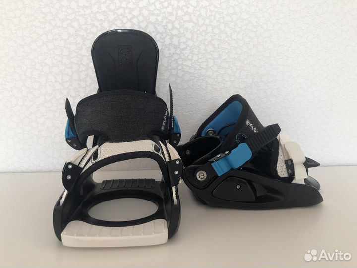 Крепление для сноуборда Flow Micron детские S
