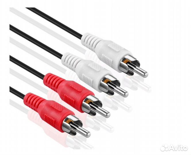 Кабель 2RCA-2RCA Bandridge VAL4202 2 метра