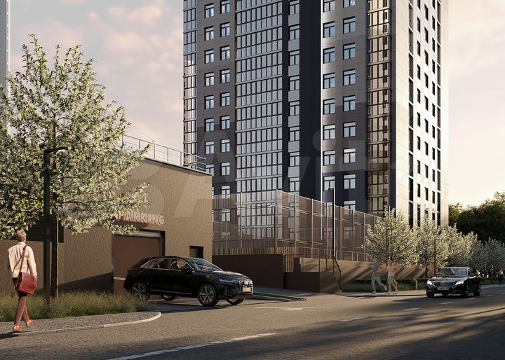 2-к. квартира, 61,2 м², 17/23 эт.