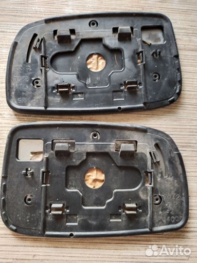 Полотна зеркал Тойота Королла 120