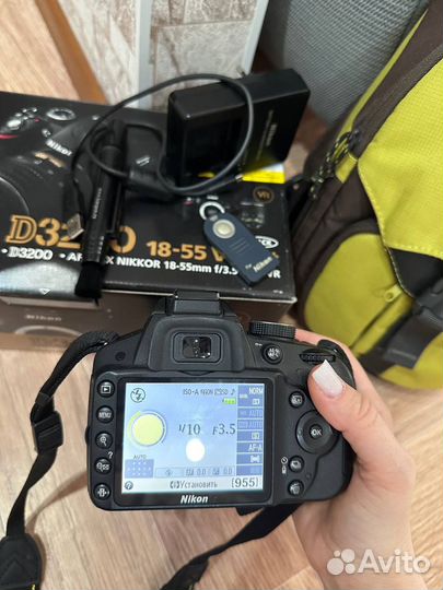 Зеркальный фотоаппарат nikon d3200 Kit