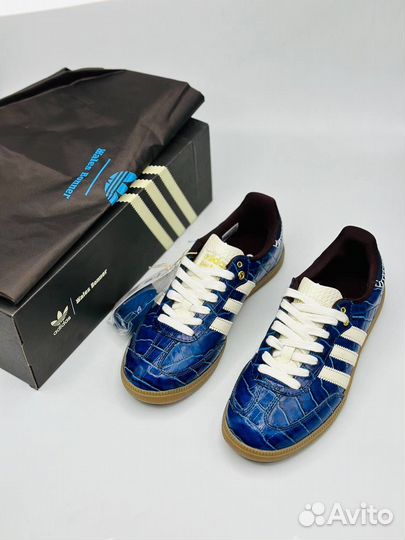 Wales Bonner Adidas Samba OG Croc Collegiate Navy