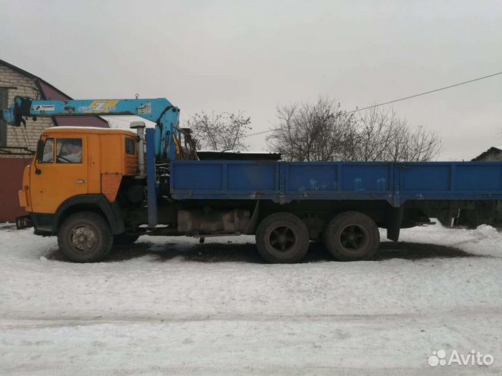 КАМАЗ 53213 с КМУ, 1989