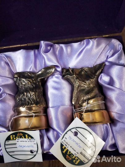 Чарка бронза. Литье