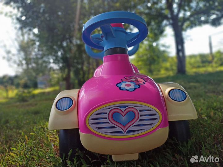 Машинка-каталка Полесье для девочек 