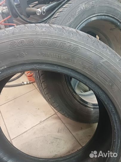 Шины бу 205/ 55 R 16 лето