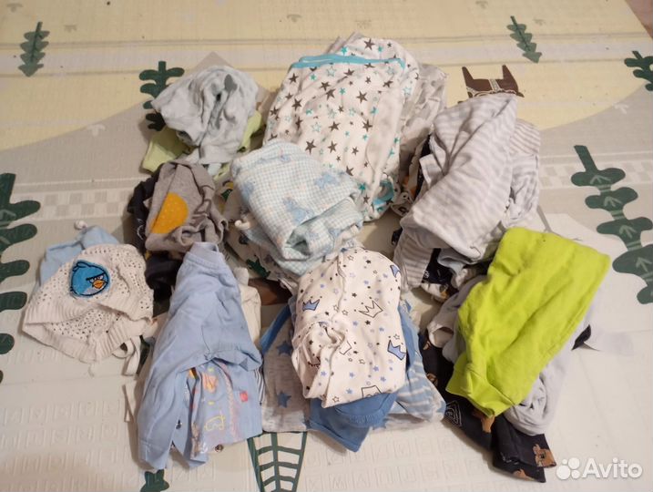 Вещи пакетом на мальчика62-68