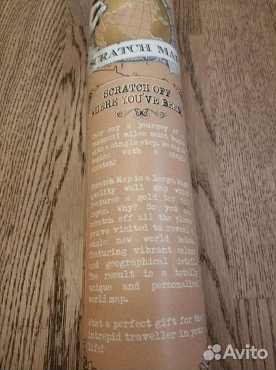 Карта путешественника, скрэч