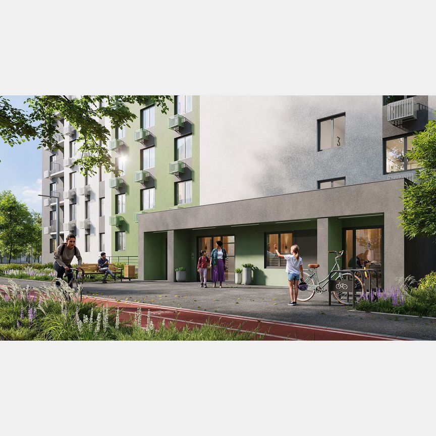 2-к. квартира, 51,4 м², 14/16 эт.