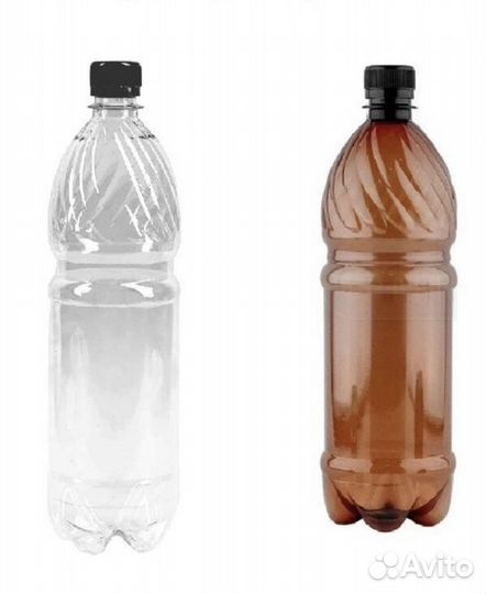 Пластиковые бутылки 1 л