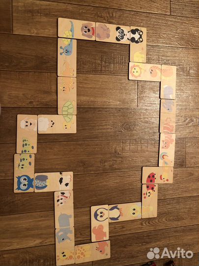 Деревянная развивающая игра