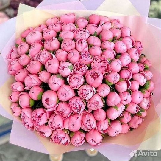 Пионы Букет пионов Доставка цветов