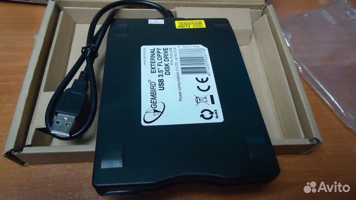 Дисковод внешний External USB 3.5 floppy diskdrive