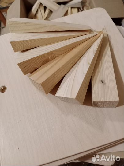 Клинья деревянные