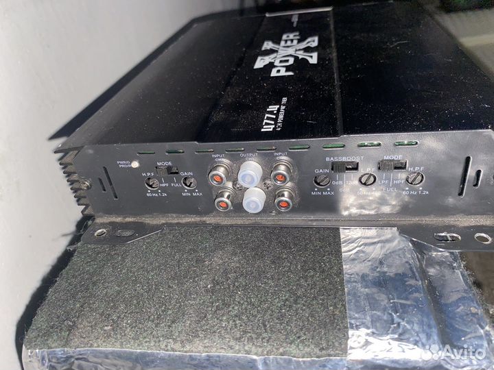 Усилитель звука и саб 10ка