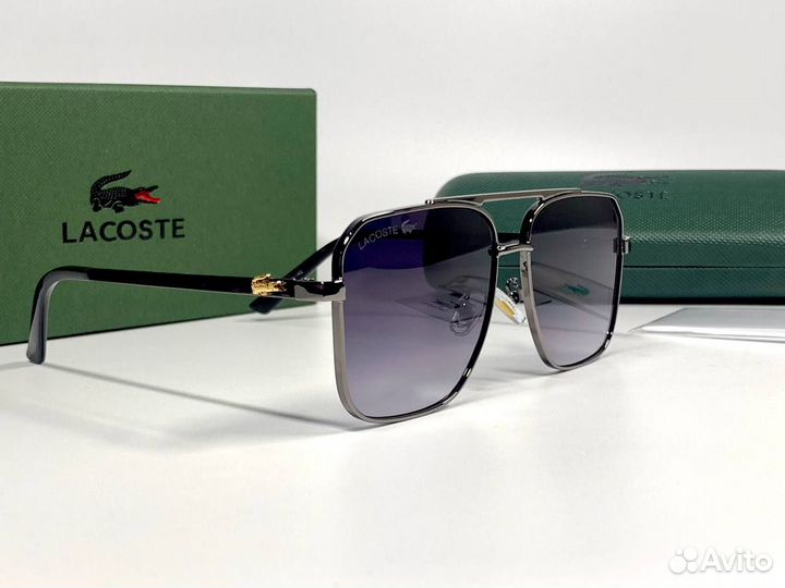 Очки Lacoste aviator фиолетовые