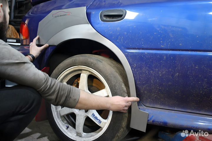 Ремонтные арки Chevrolet Lanos 1