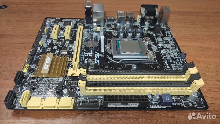 Связка Asus B85M-G,i3-4130