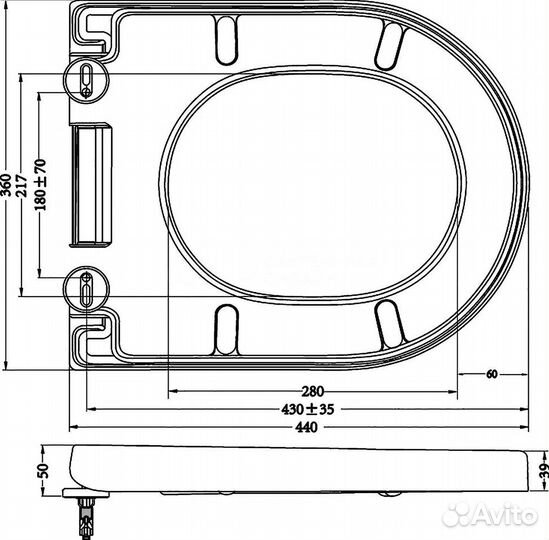 Унитаз BelBagno Norma BB339CPR