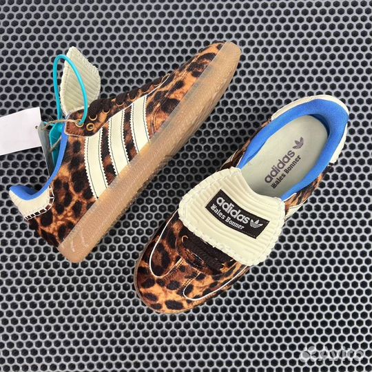 Кроссовки Adidas Samba leopard